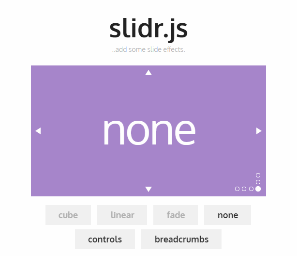 Slidr.js插件JavaScript